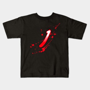 Bloody letter J Kids T-Shirt